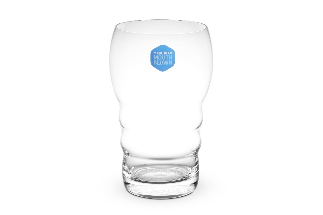 Trinkglas Galileo White 0.5 l mundegeblasen