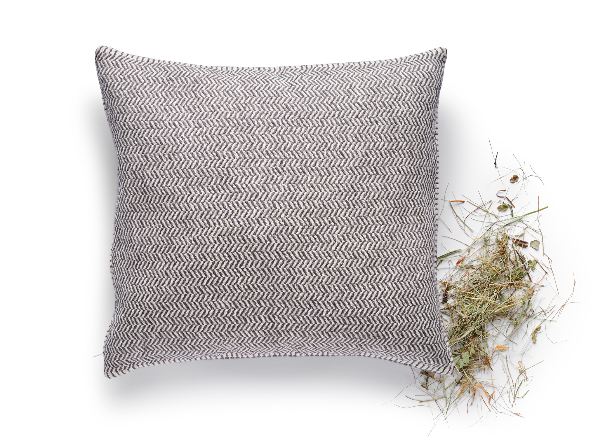 Bergheukissen Fischgrat