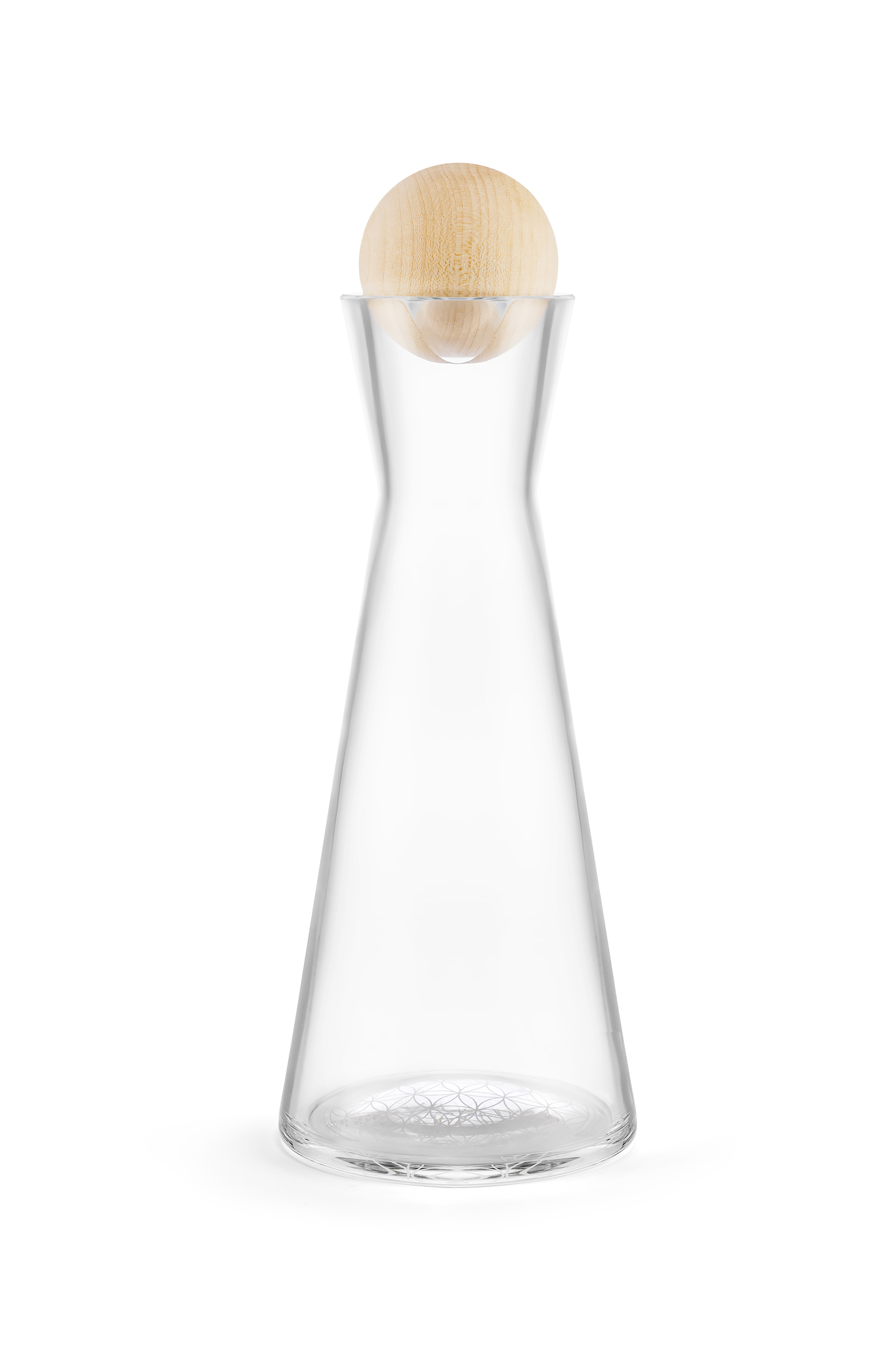 Vitalkaraffe Phoenix 1.0 l mundgeblasen