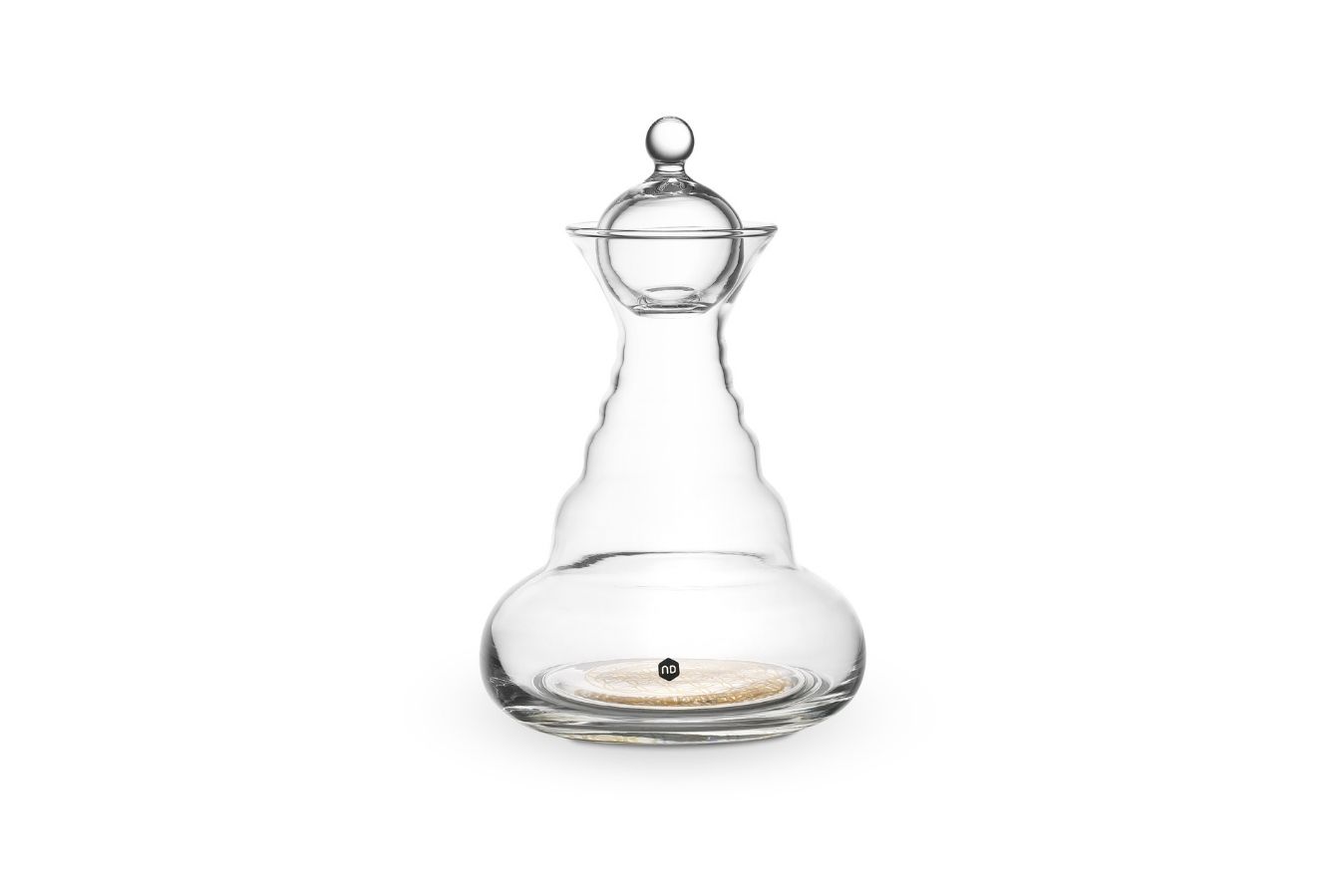 Vitalkaraffe Delicate Gold 0.5 l mundgeblasen